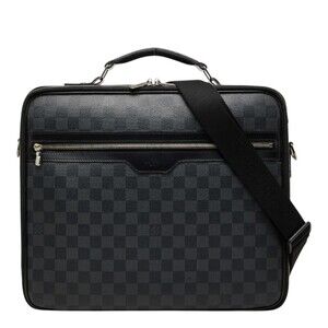 Louis Vuitton Damier Graphite Black Briefcase Bag